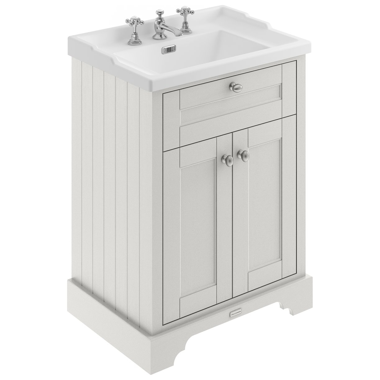600Mm Cabinet & Basin (3Th) - Timeless Sand