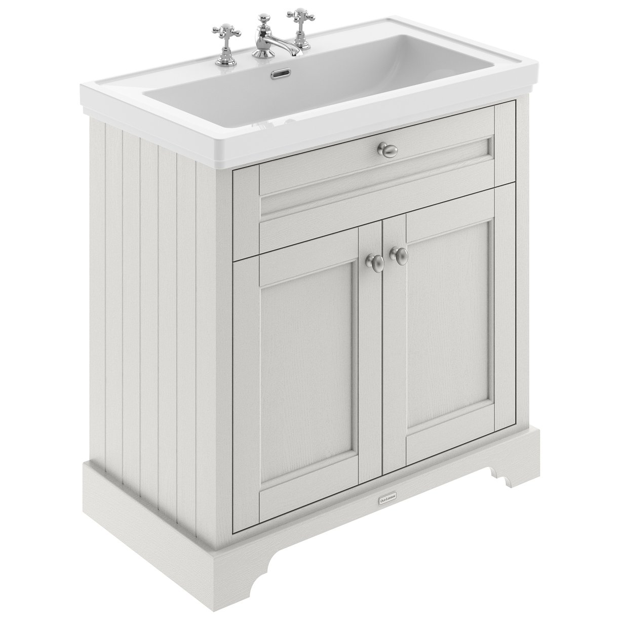 800 2-Door Unit & Classic Basin 3Th - Timeless Sand