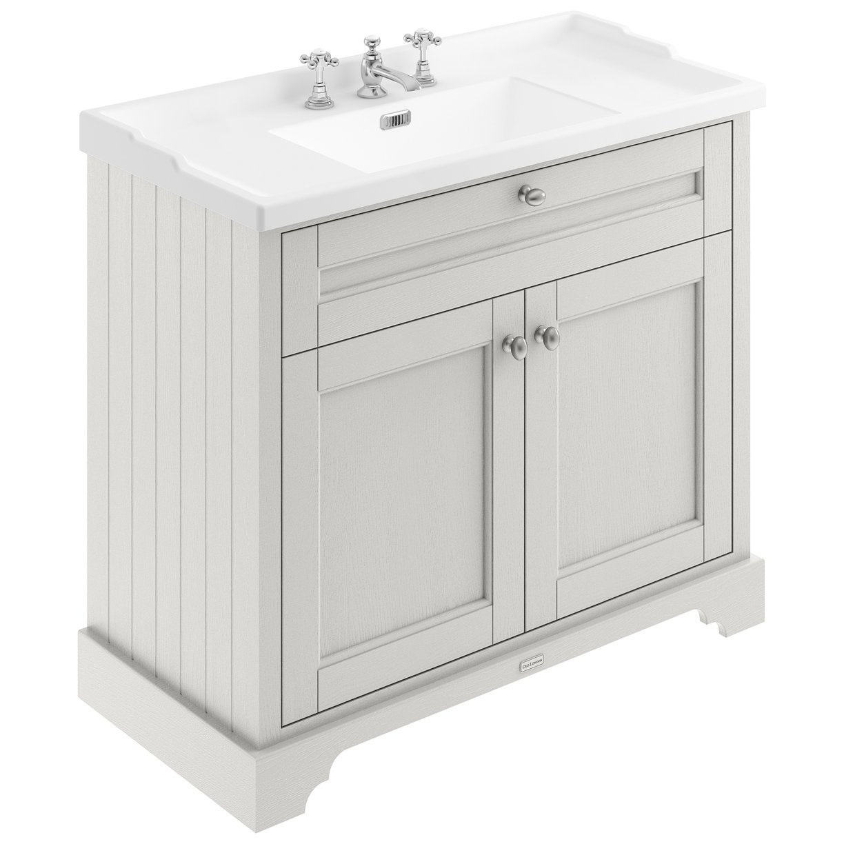 1000Mm Cabinet & Basin (3Th) - Timeless Sand