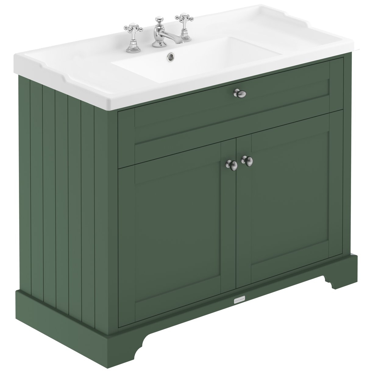 1000Mm Cabinet & Basin (3Th) - Hunter Green