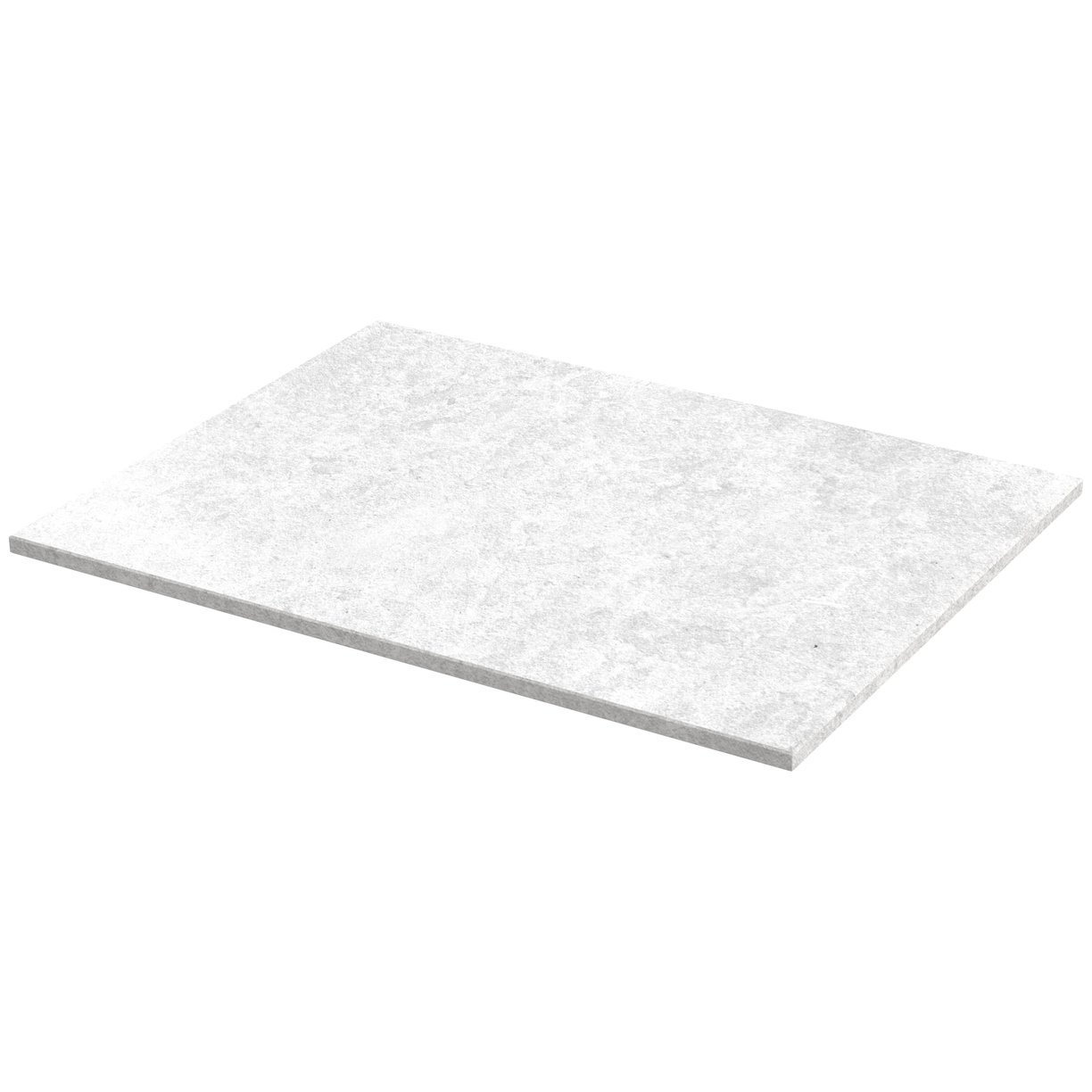 600x460mm Marble Worktop - White