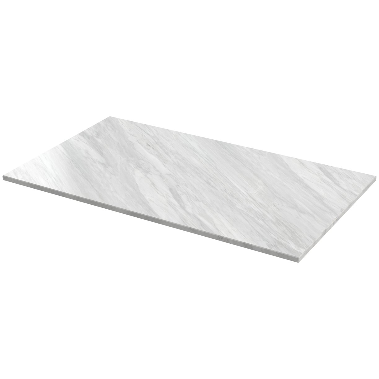 800x460mm Marble Worktop - Grey