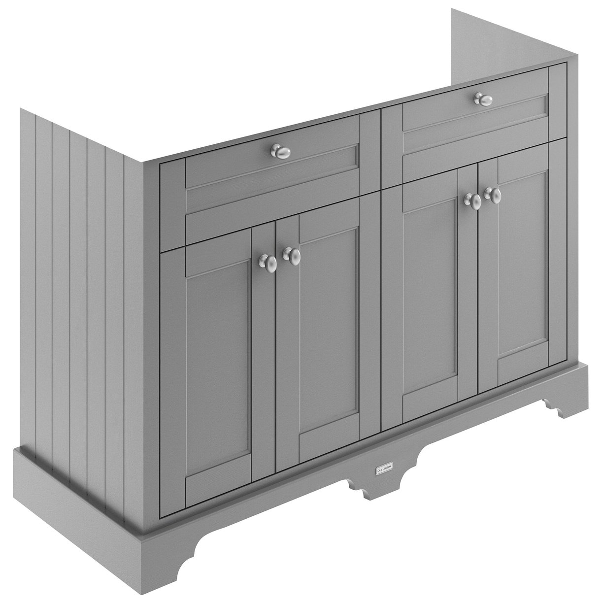 1200 4-Door Basin Unit - Storm Grey