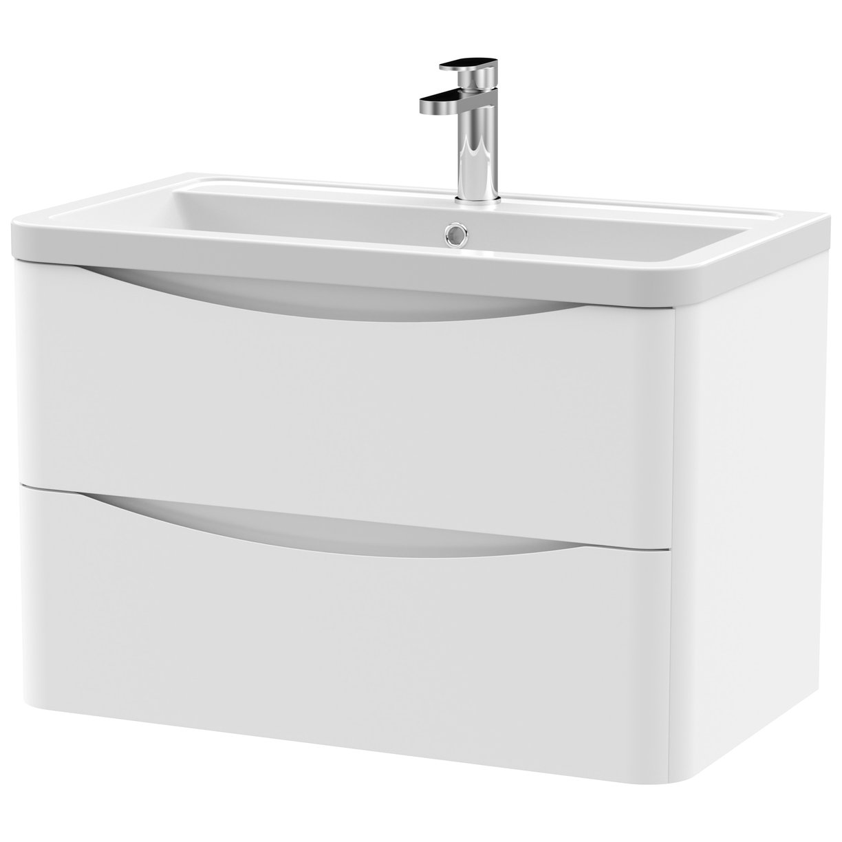 800 W/H 2-Drawer Unit & Ceramic Basin