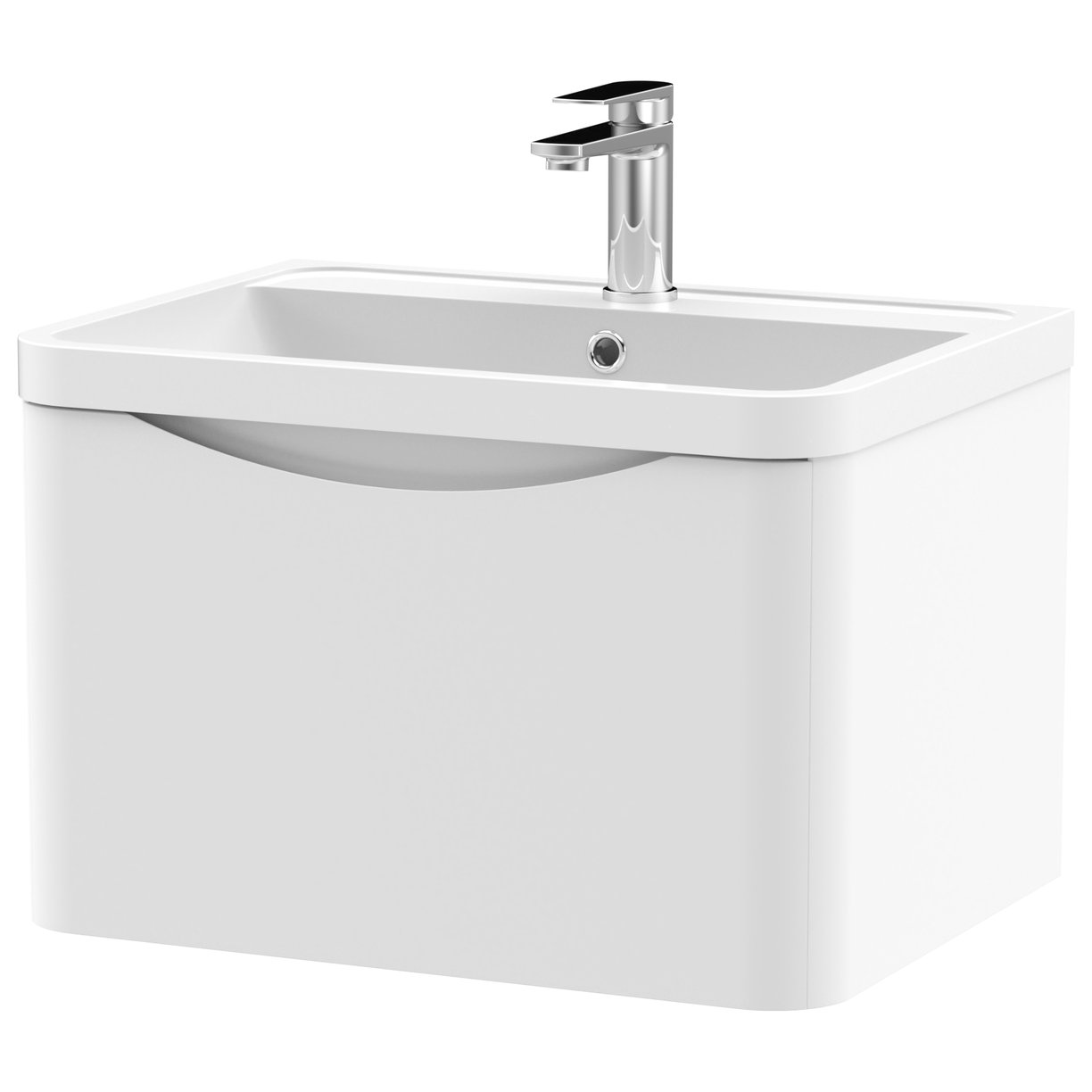 600 W/H 1-Drawer Unit & Polymarble Basin