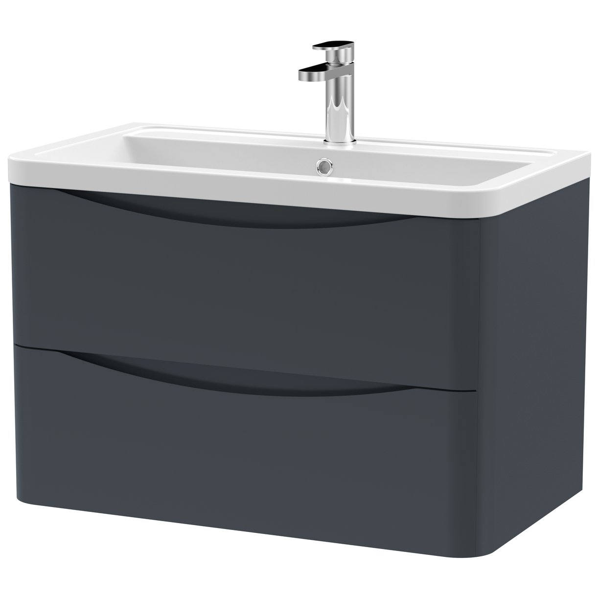 800 W/H 2-Drawer Unit & Ceramic Basin