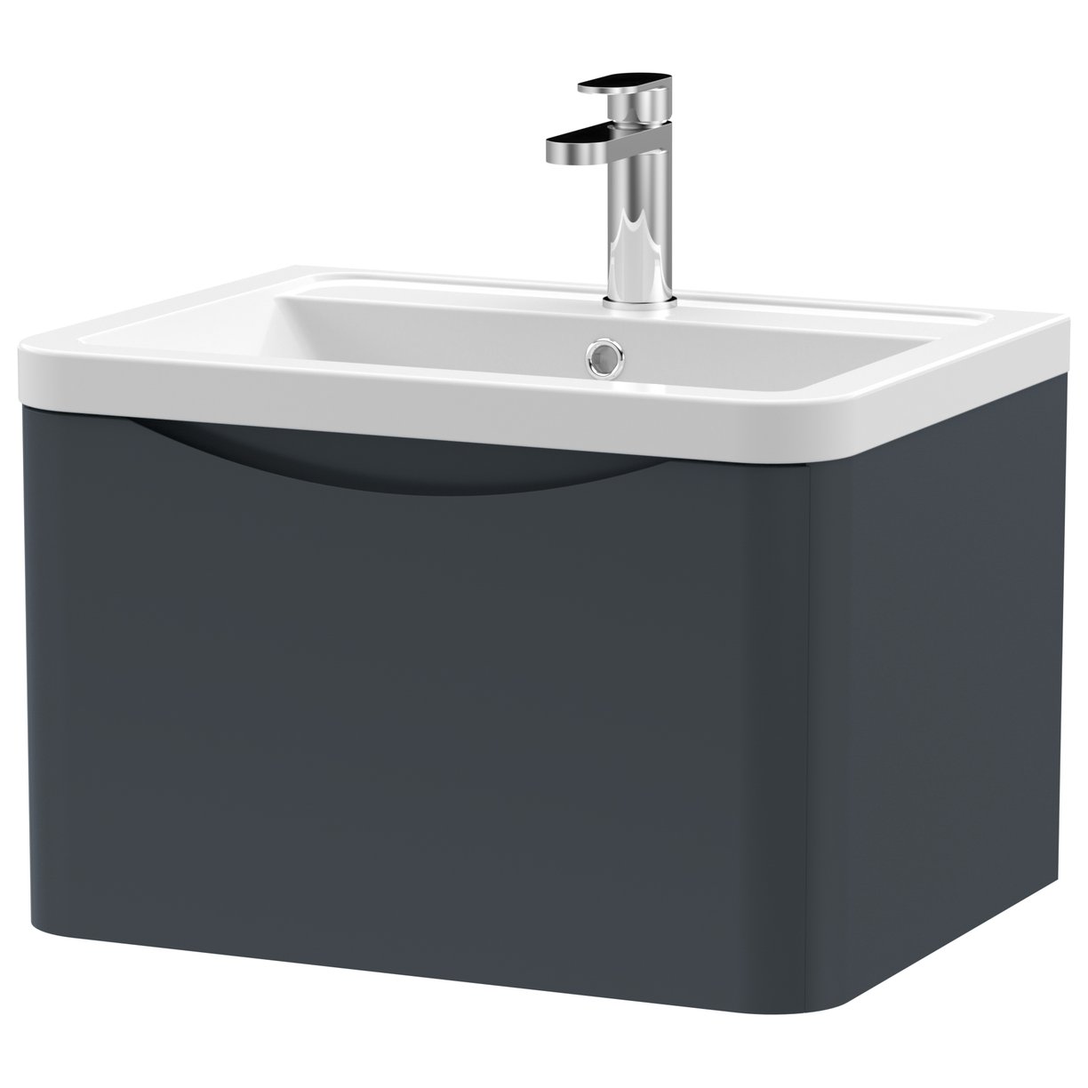 600 W/H 1-Drawer Unit & Ceramic Basin
