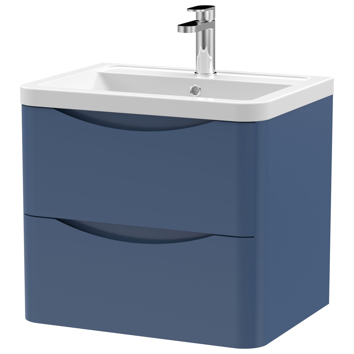 600 W/H 2-Drawer Unit & Ceramic Basin