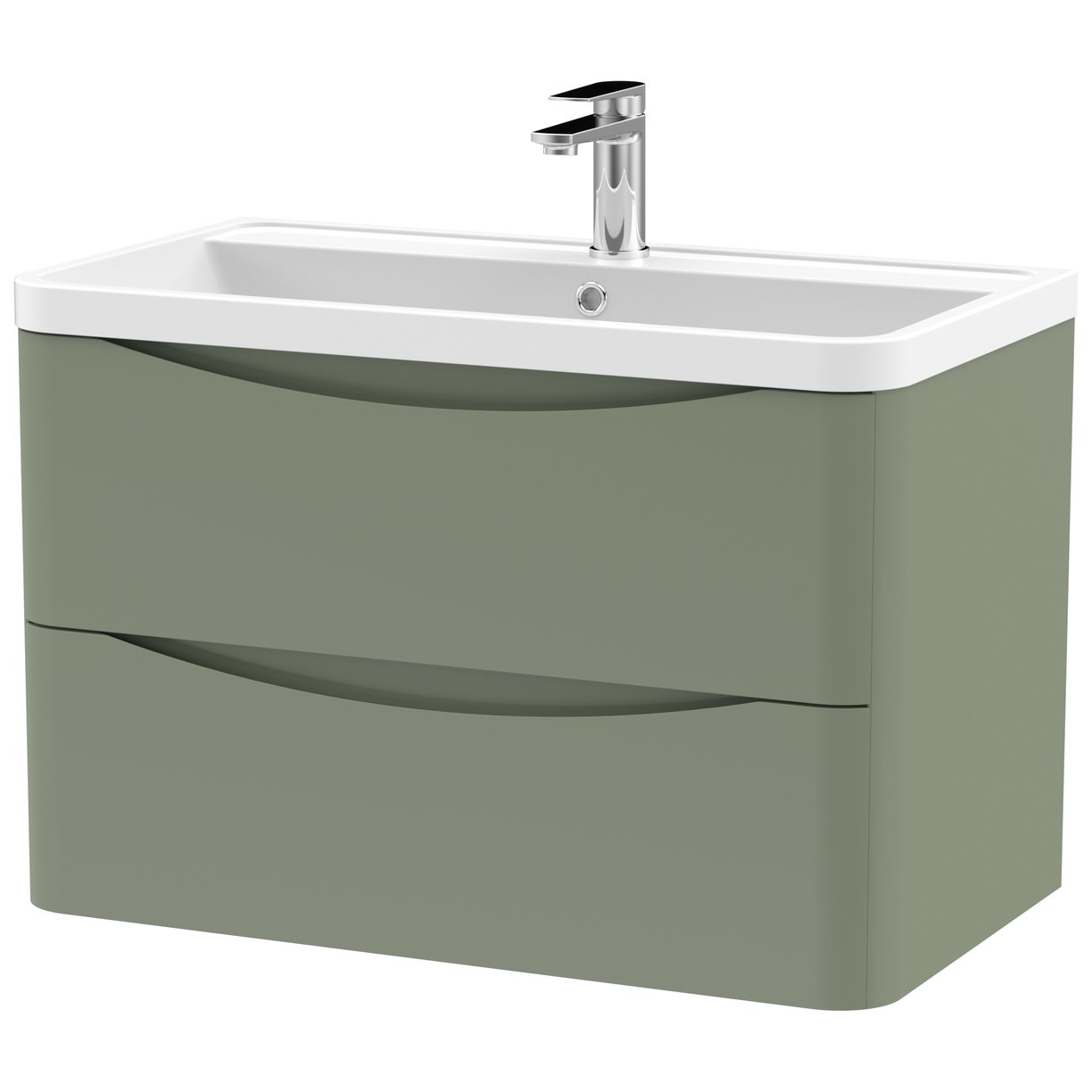 800 W/H 2-Drawer Unit & Polymarble Basin