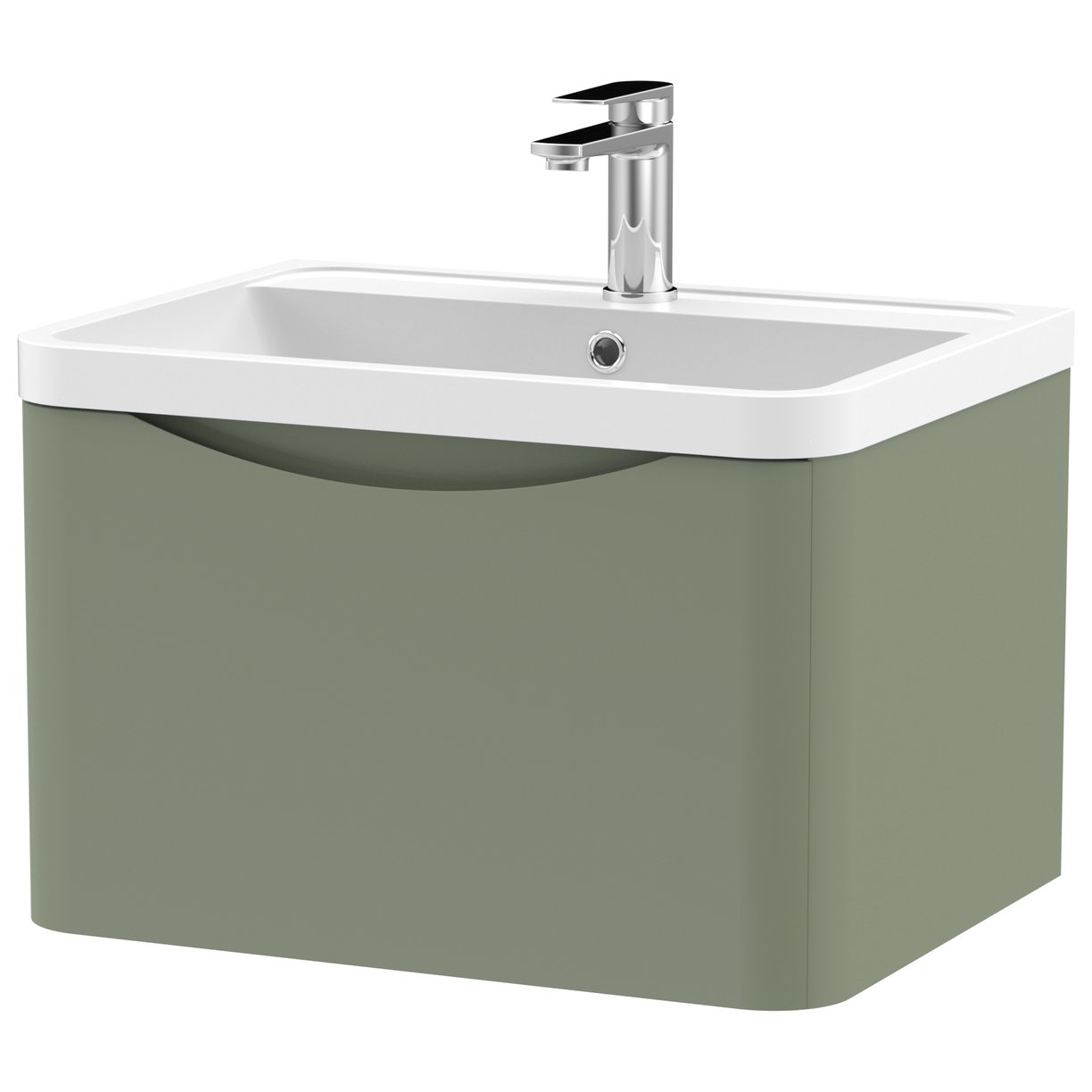 600 W/H 1-Drawer Unit & Polymarble Basin