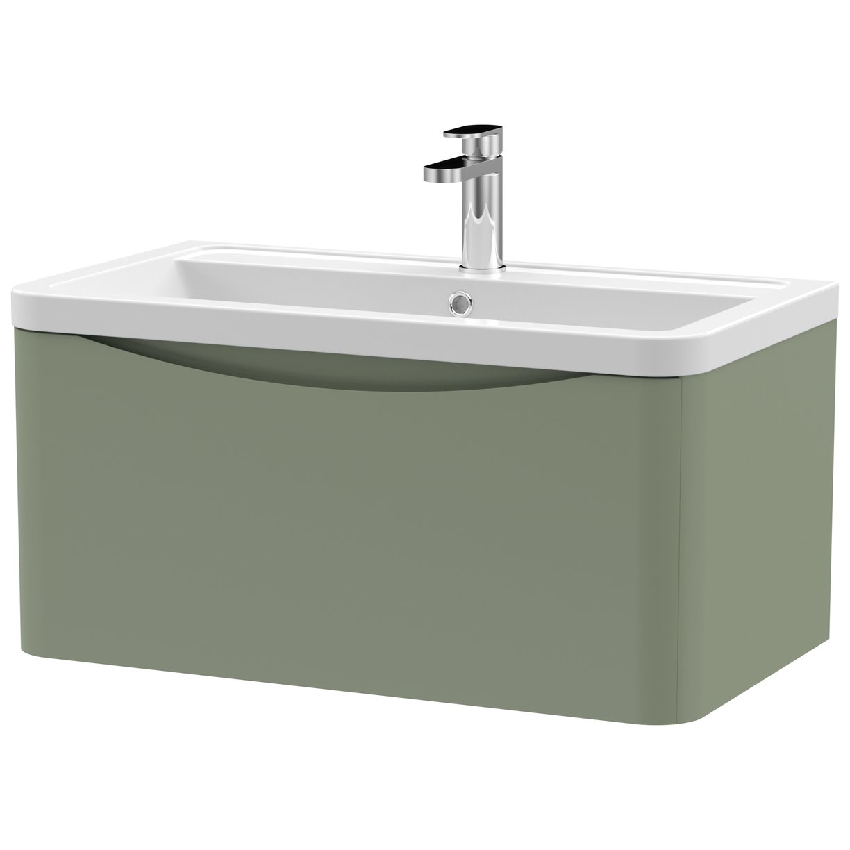 800 W/H 1-Drawer Unit & Ceramic Basin
