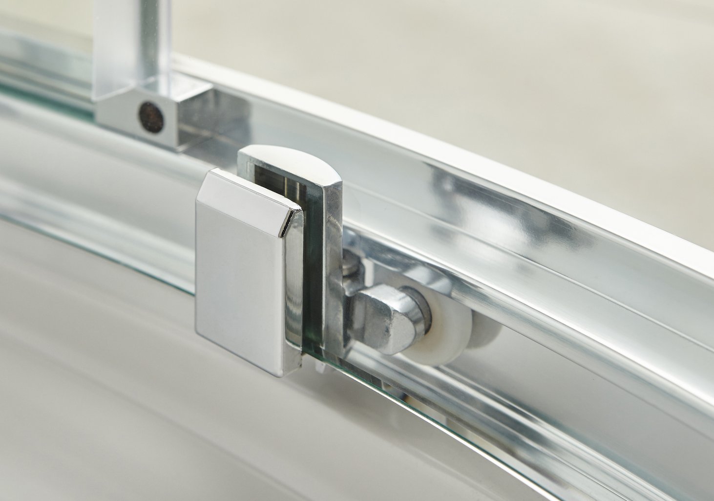 Apex 1200X800Mm Offset Quadrant - Chrome