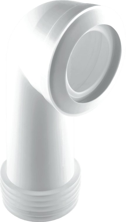 McAlpine MAC-8L WC conn - long 90 bend