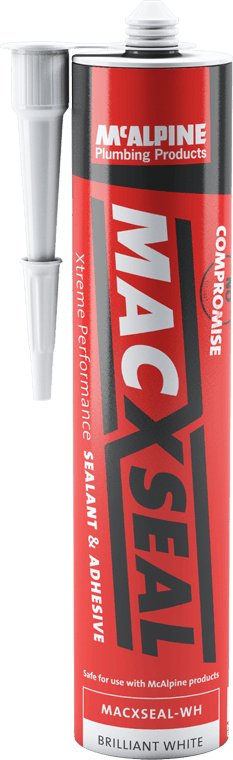 McAlpine MACXSEAL Sealant & Adhesive Brilliant White 290ml