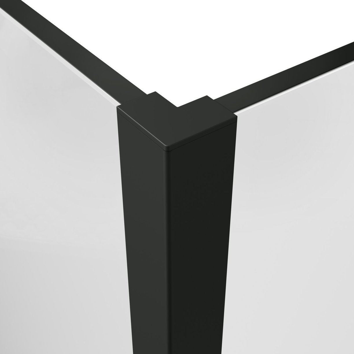 Corner Post Brushed Brass