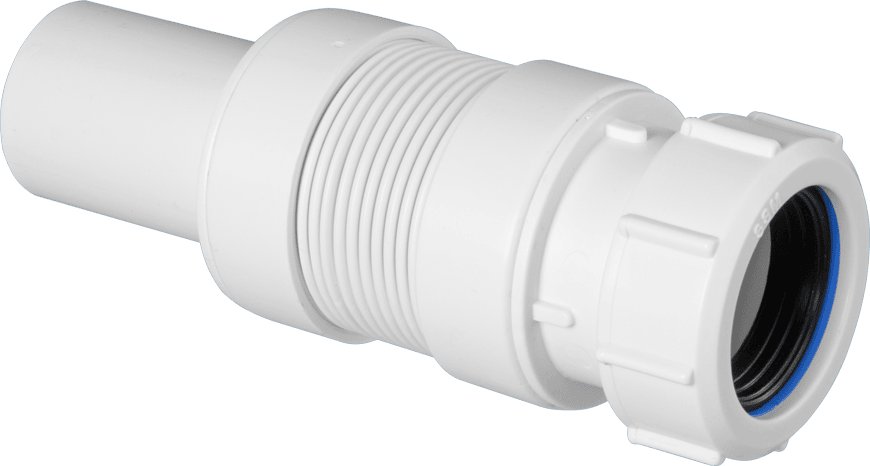 McAlpine 1 1/4" Universal Compression x 1 1/4" Spigot Flexible Connect