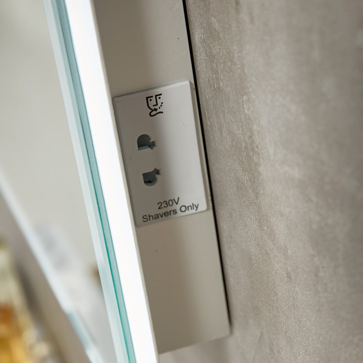 Mosca LED Mirror with Demister Pad and Shaver Socket 600 x 800mm