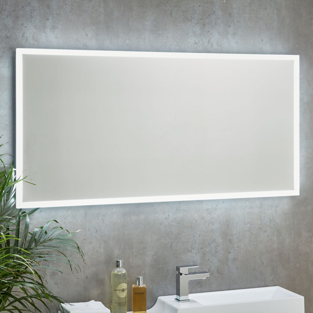 Mosca LED Mirror with Demister Pad and Shaver Socket 1200 x 600mm