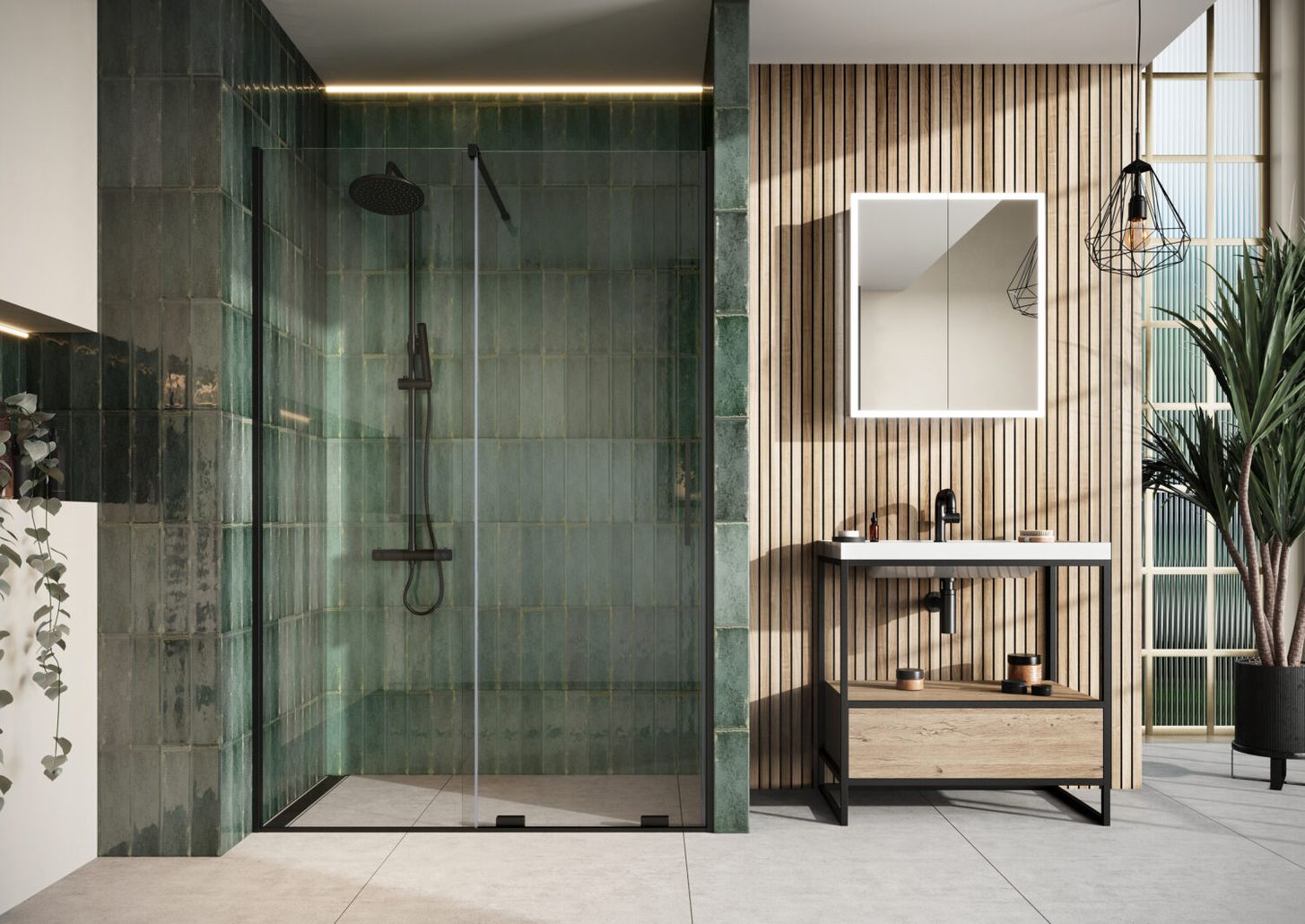 Momentum 8mm Sliding Wetroom 1100mm x 2000mm