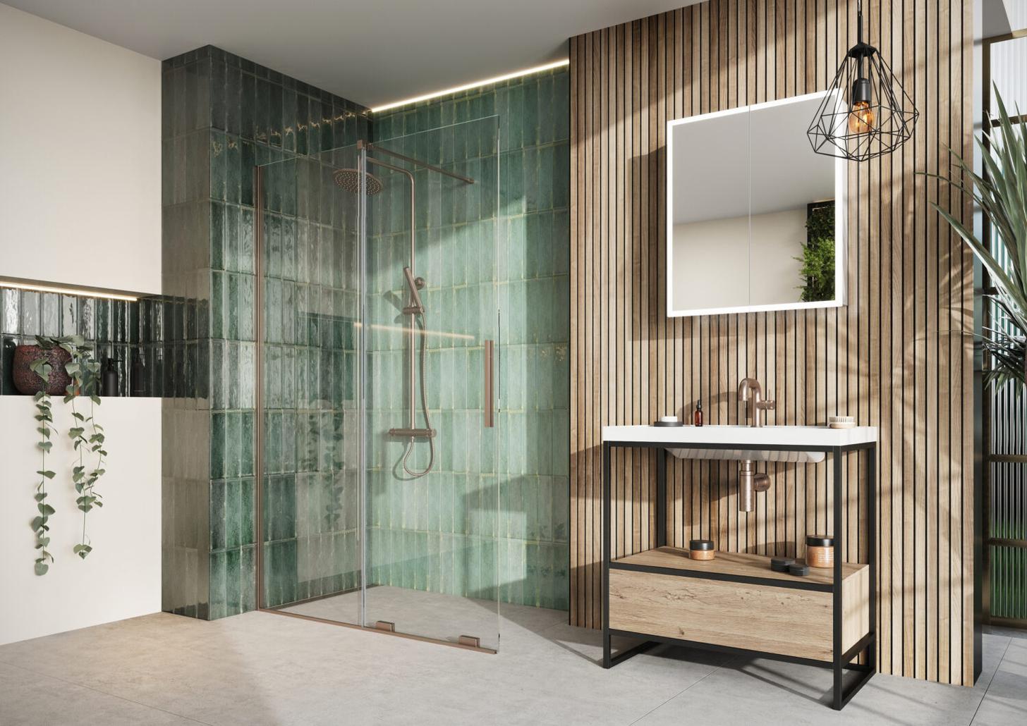 Momentum 8mm Sliding Wetroom 1400mm x 2000mm