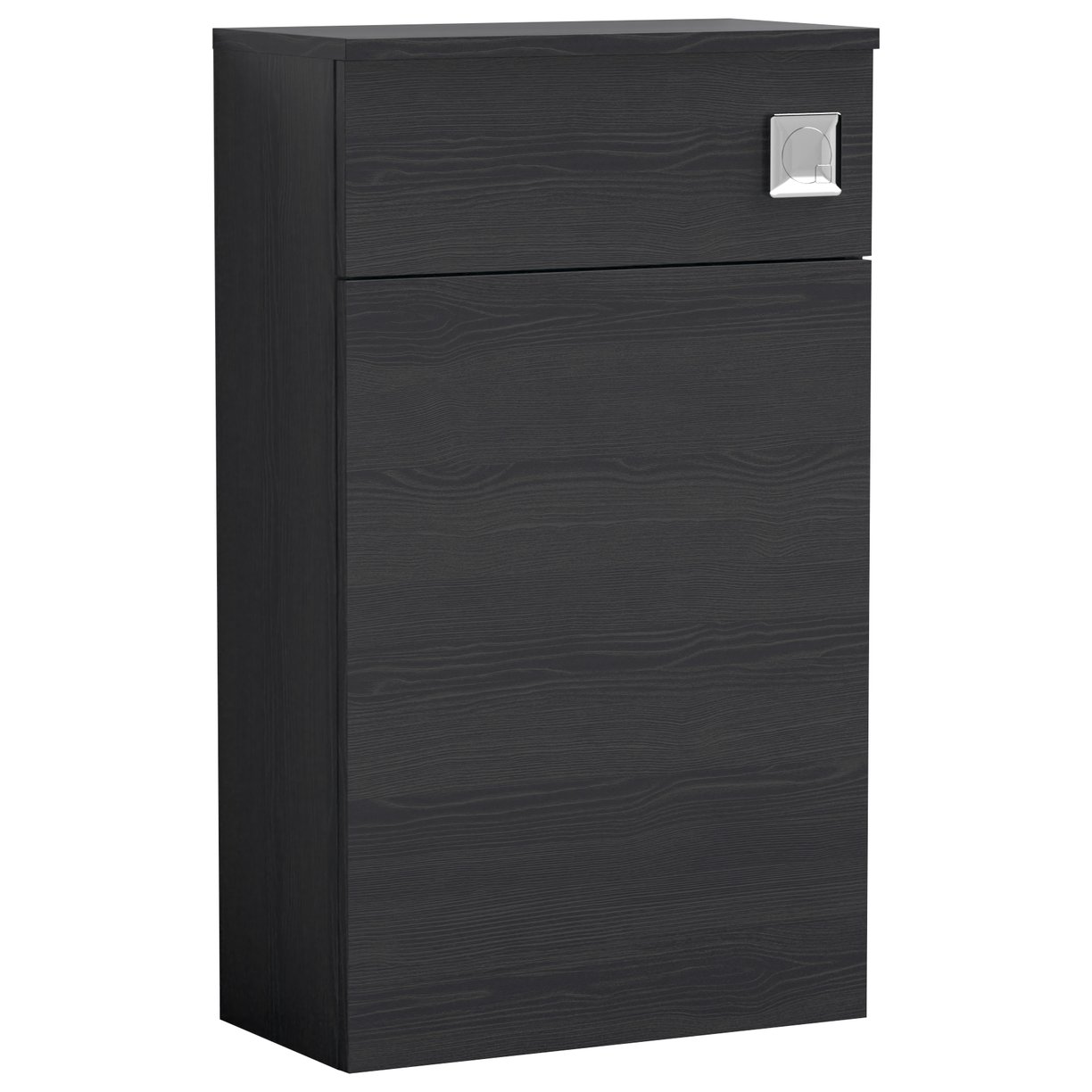 500mm WC Unit - Charcoal Black