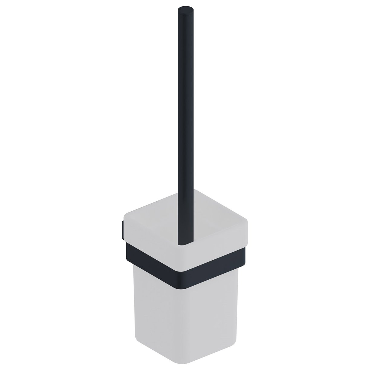 Black Toilet Brush Set