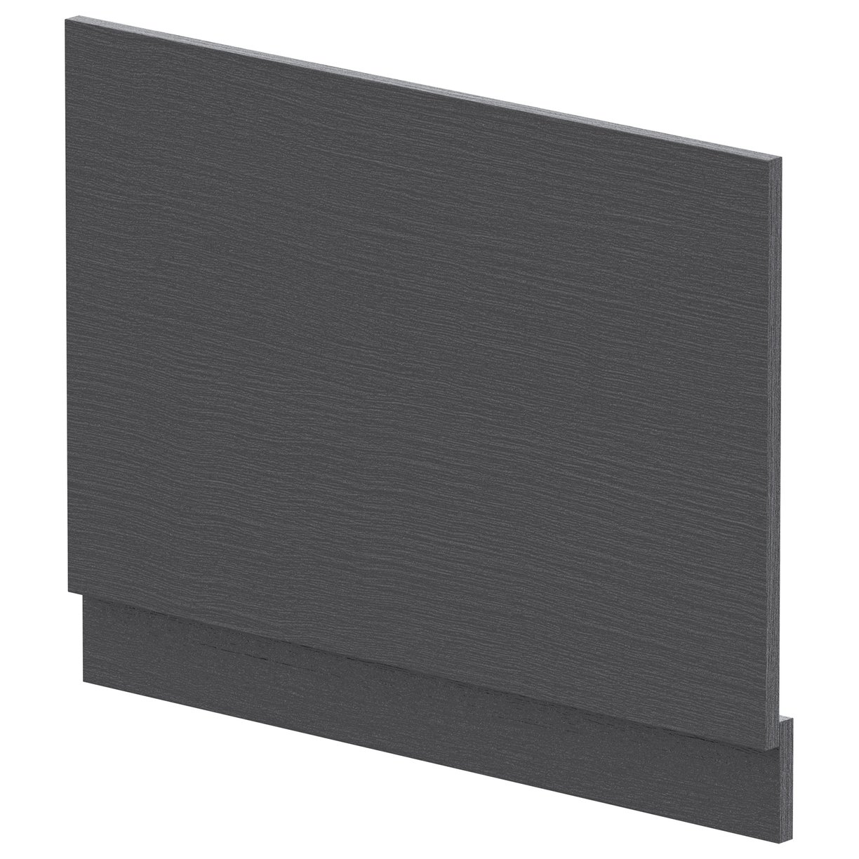 750mm End Panel - Graphite Grey Woodgrain
