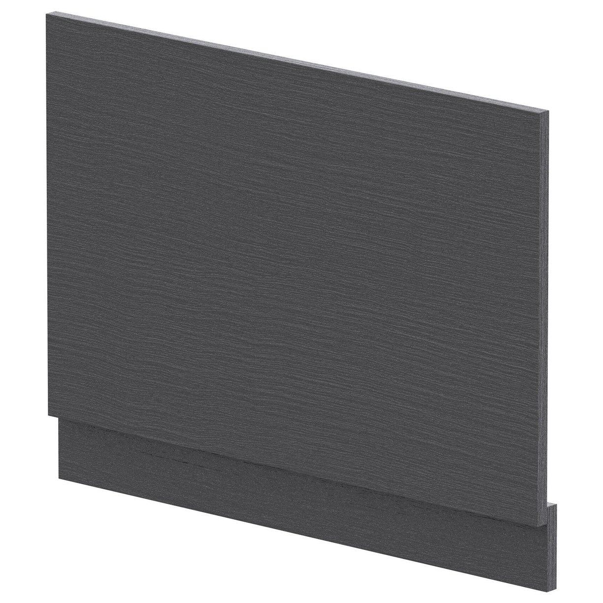 750mm End Panel - Graphite Grey Woodgrain