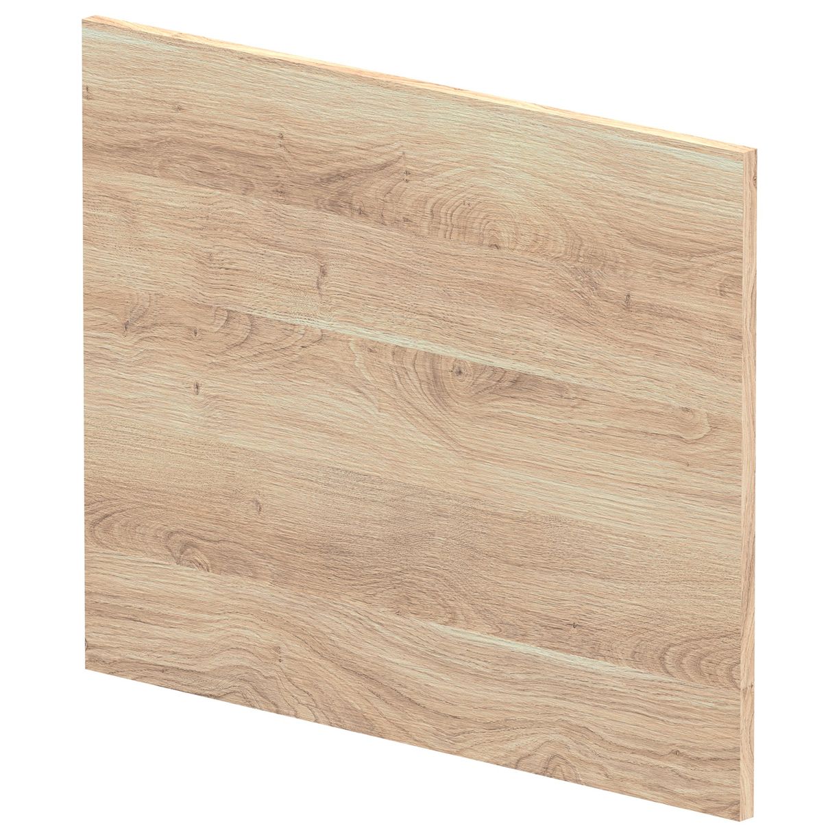 Square Shower Bath End Panel - Bleached Cuneo Oak