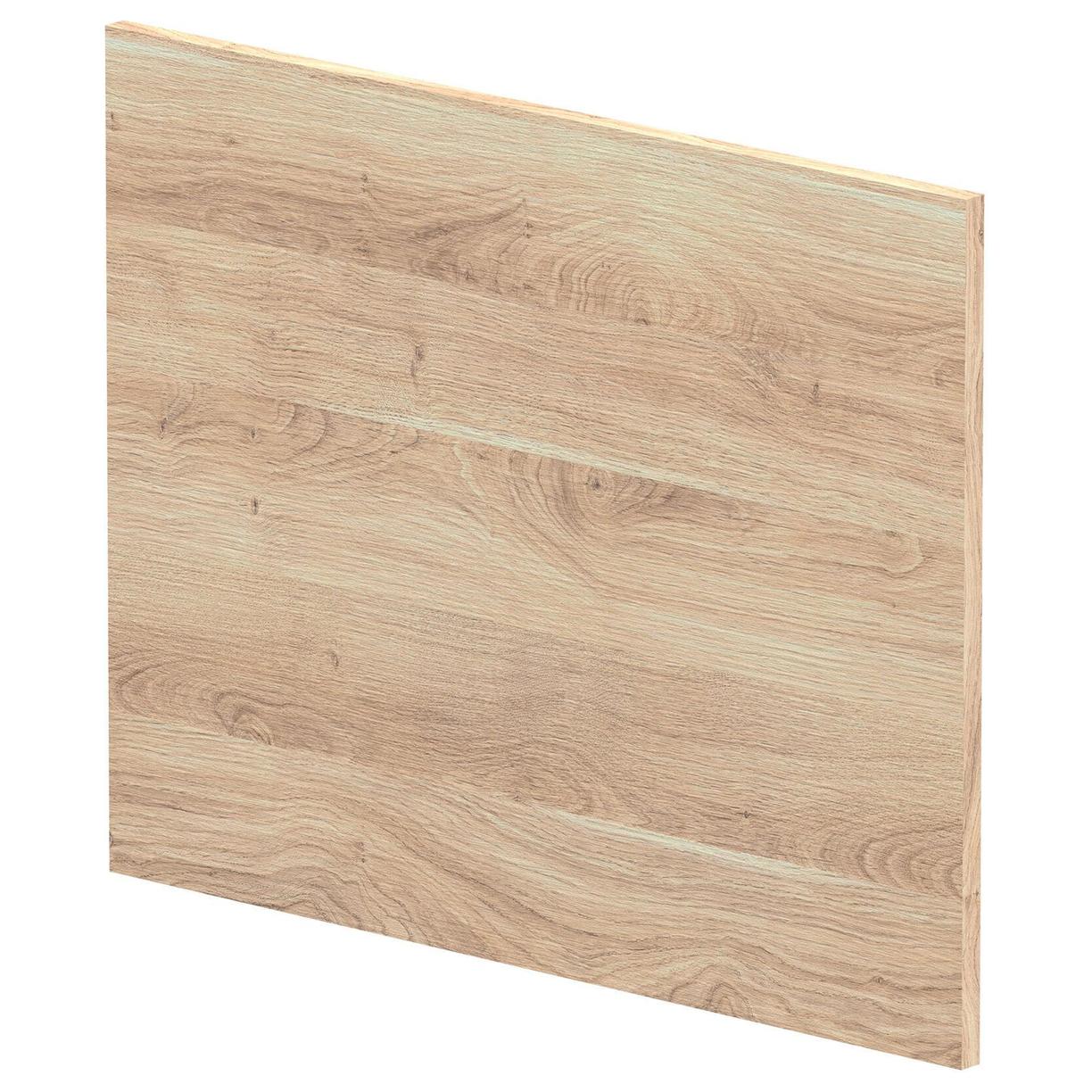 Square Shower Bath End Panel - Bleached Cuneo Oak