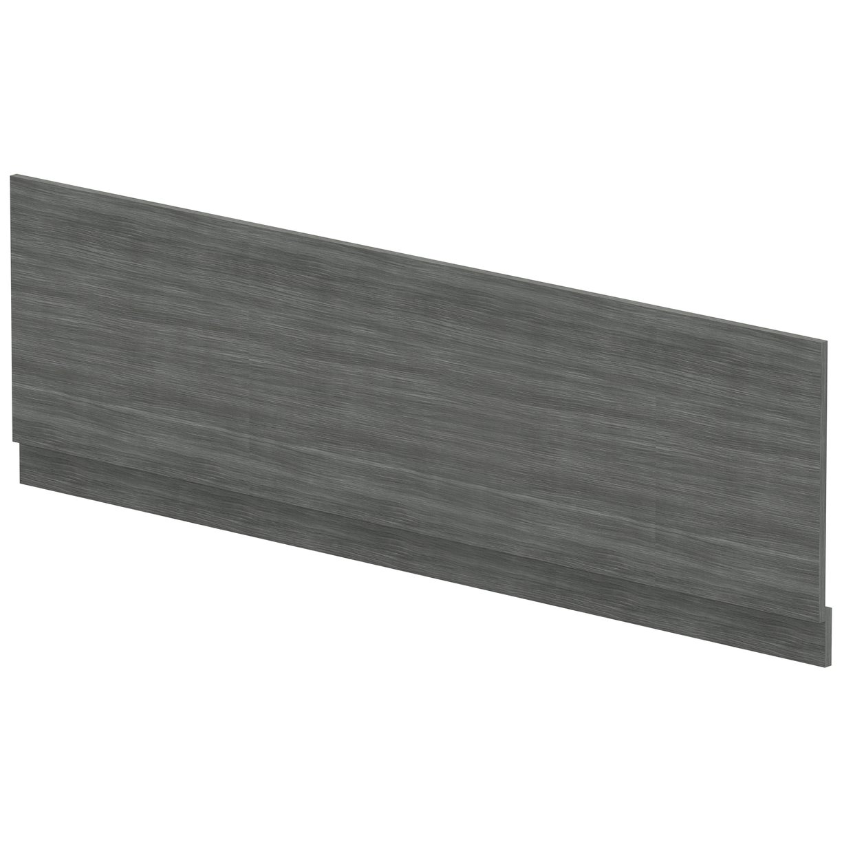 1800mm Bath Front Panel - Anthracite Woodgrain