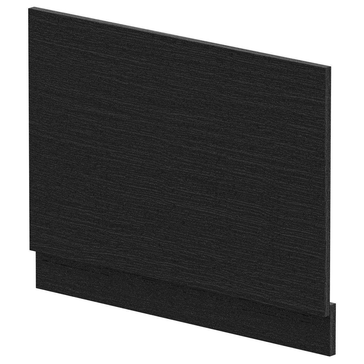 750mm Bath End Panel - Charcoal Black