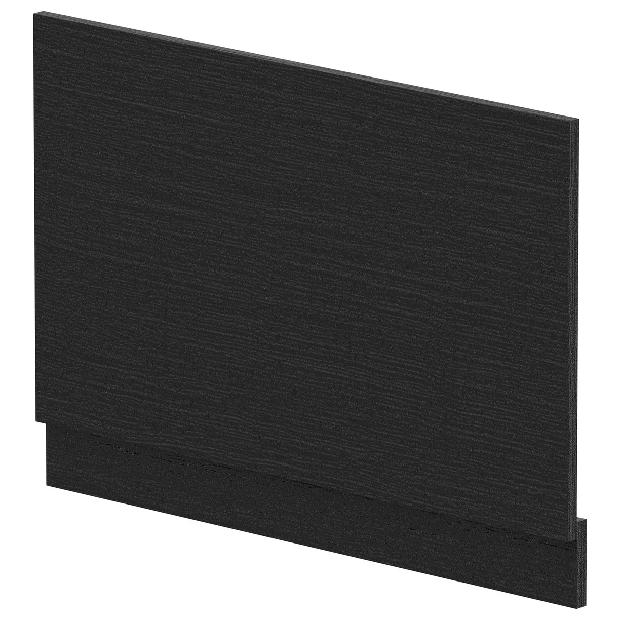 800mm Bath End Panel - Charcoal Black