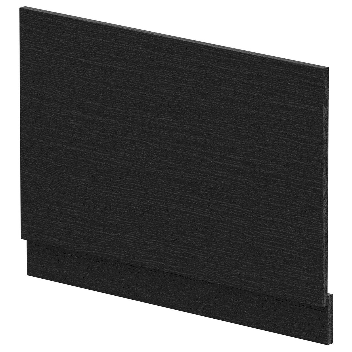 800mm Bath End Panel - Charcoal Black