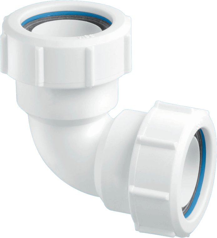 McAlpine m/fit 90 deg bend 1.1/4" MS4