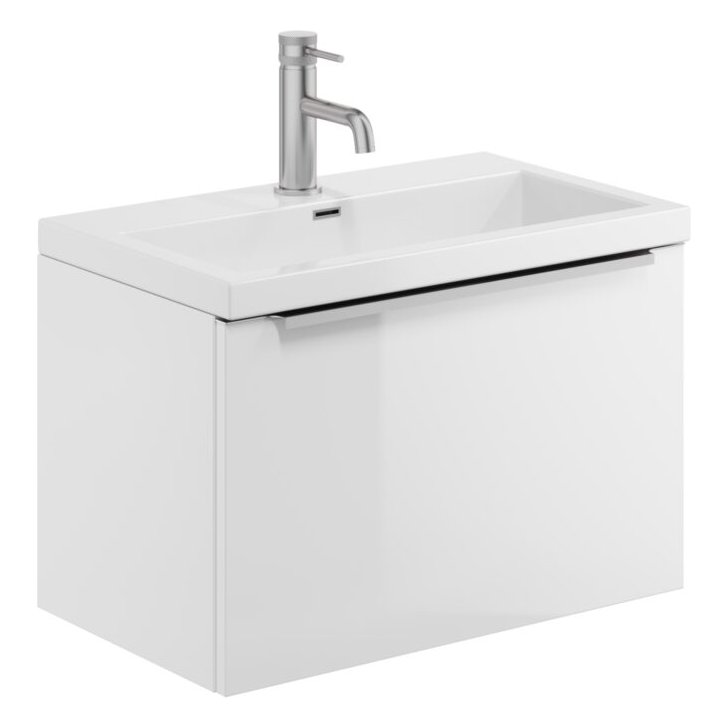 Muro Plus 600 Wall Hung Vanity Unit & Basin