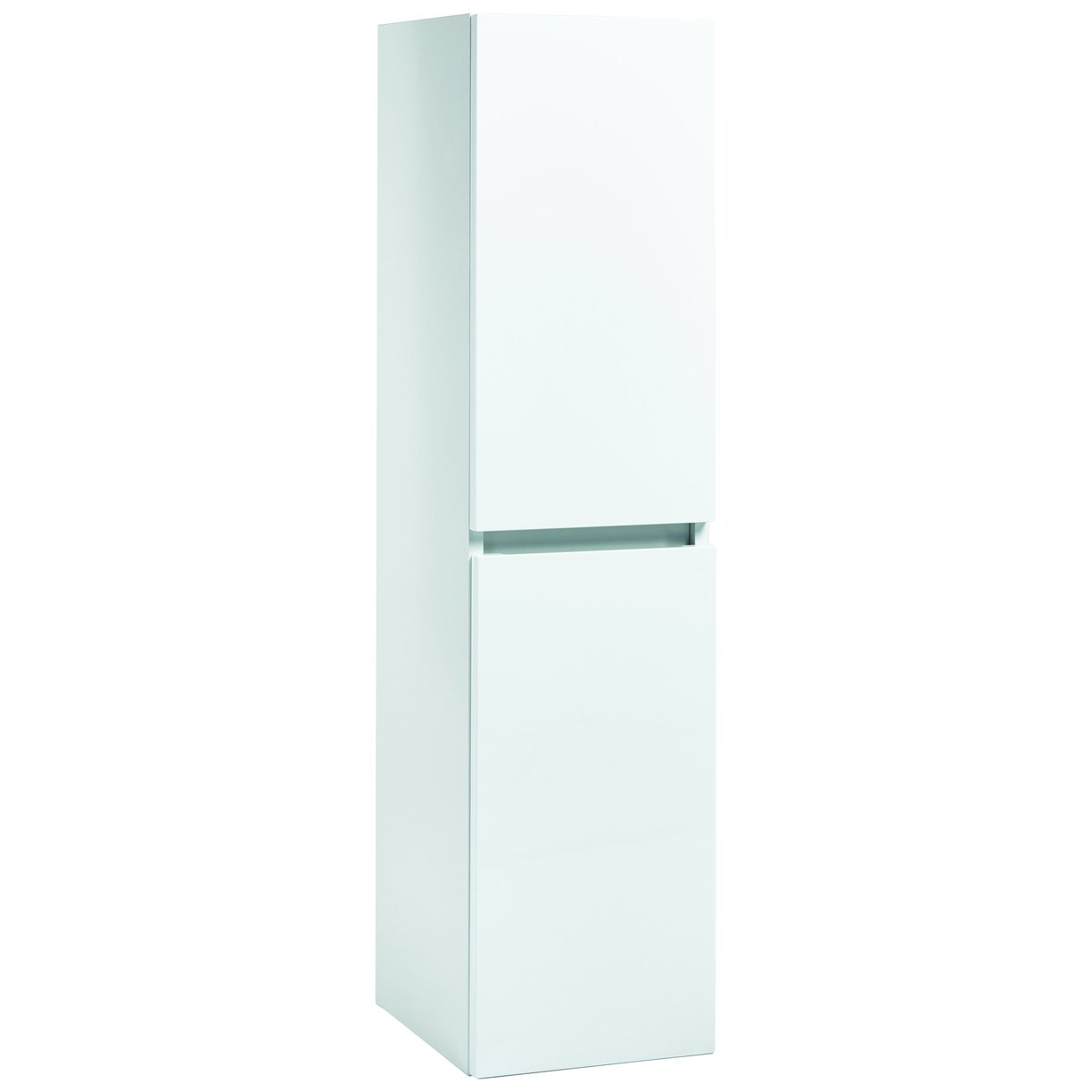 MOQ Muro Wall Hung Furniture - 1200 Tall Boy - Gloss White