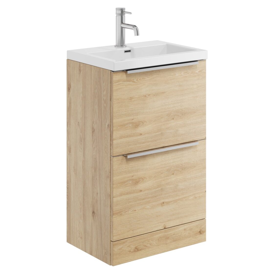 Muro Plus 500 Floor Standing Vanity Unit & Basin