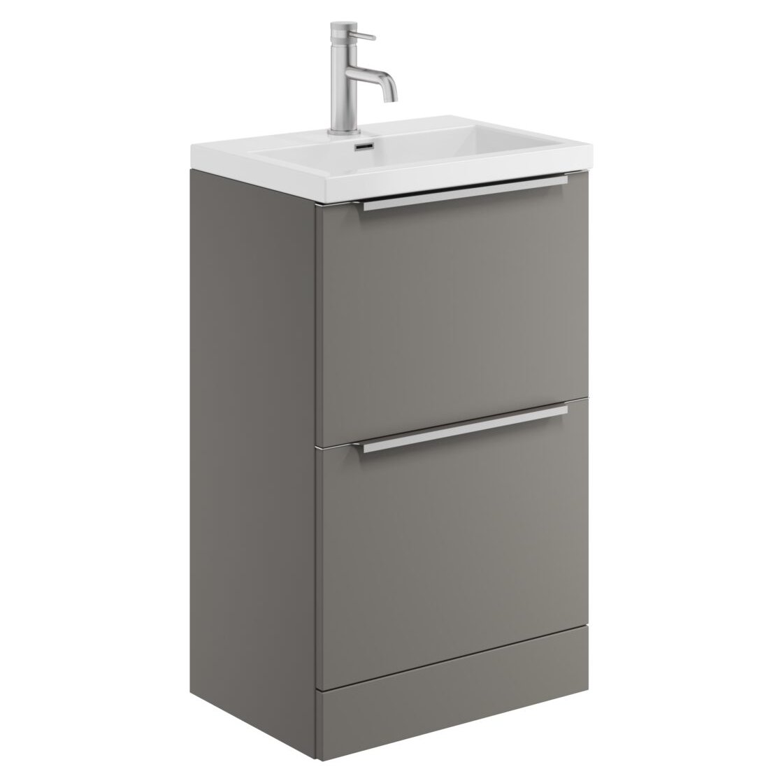 Muro Plus 500 Floor Standing Vanity Unit & Basin
