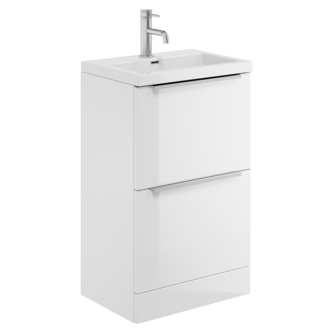 Muro Plus 500 Floor Standing Vanity Unit & Basin