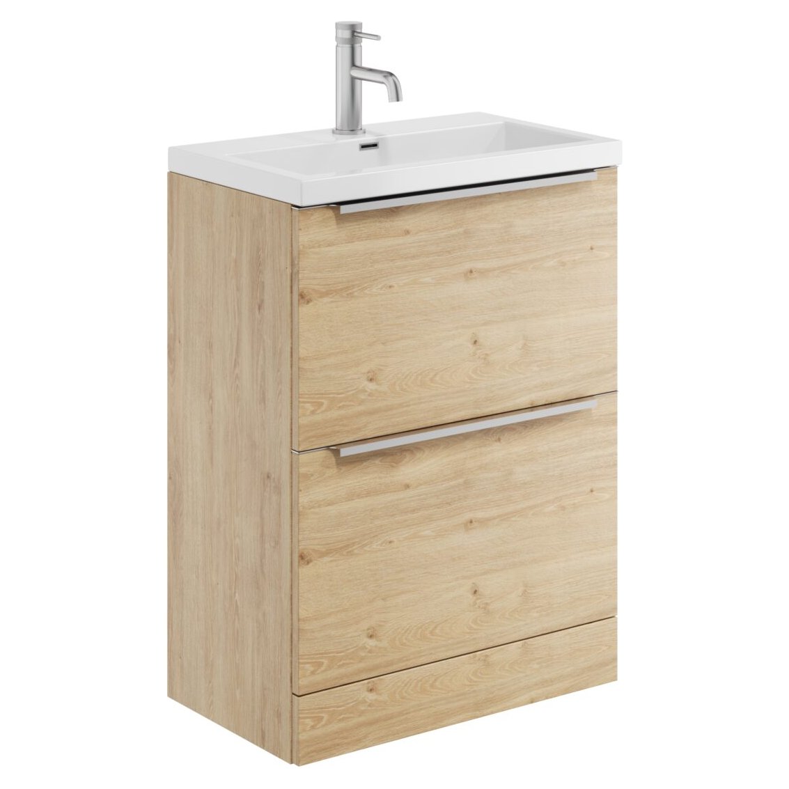 Muro Plus 600 Floor Standing Vanity Unit & Basin
