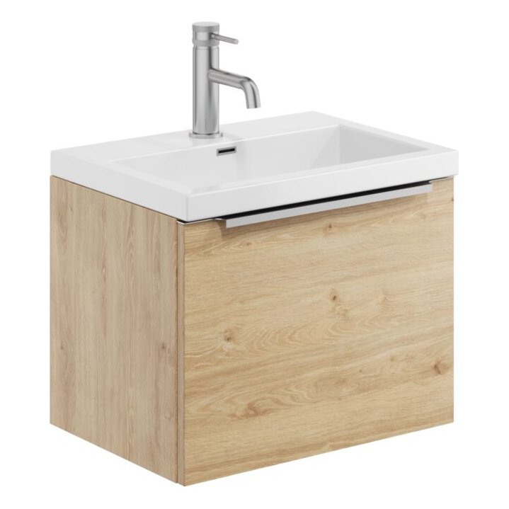 Muro Plus 500 Wall Hung Vanity Unit & Basin