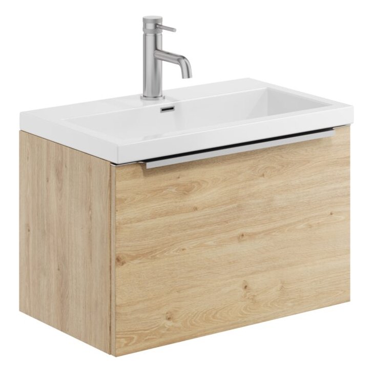Muro Plus 600 Wall Hung Vanity Unit & Basin