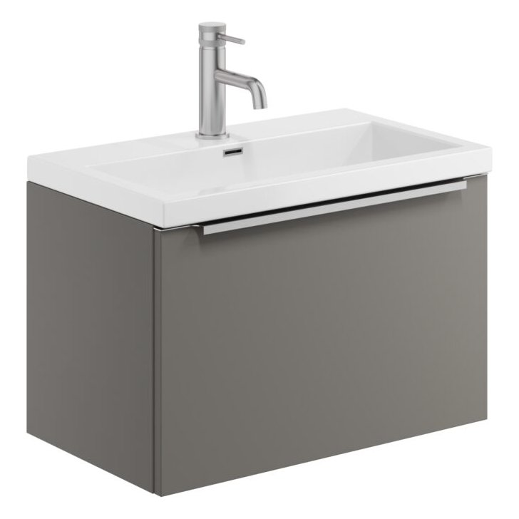 Muro Plus 600 Wall Hung Vanity Unit & Basin