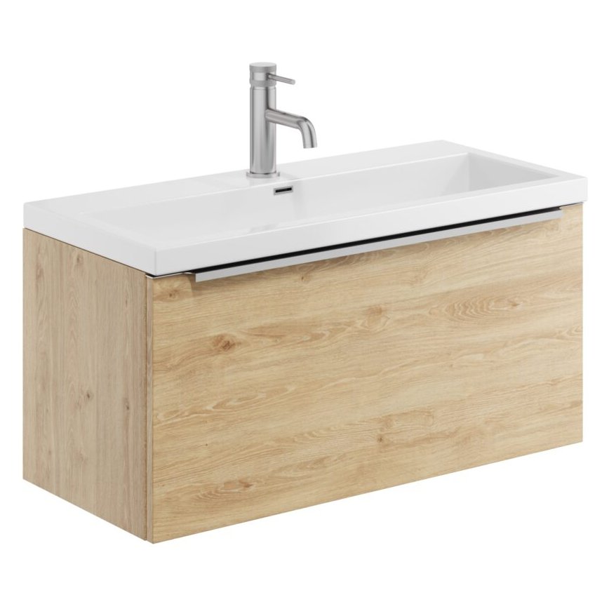 Muro Plus 800 Wall Hung Vanity Unit & Basin