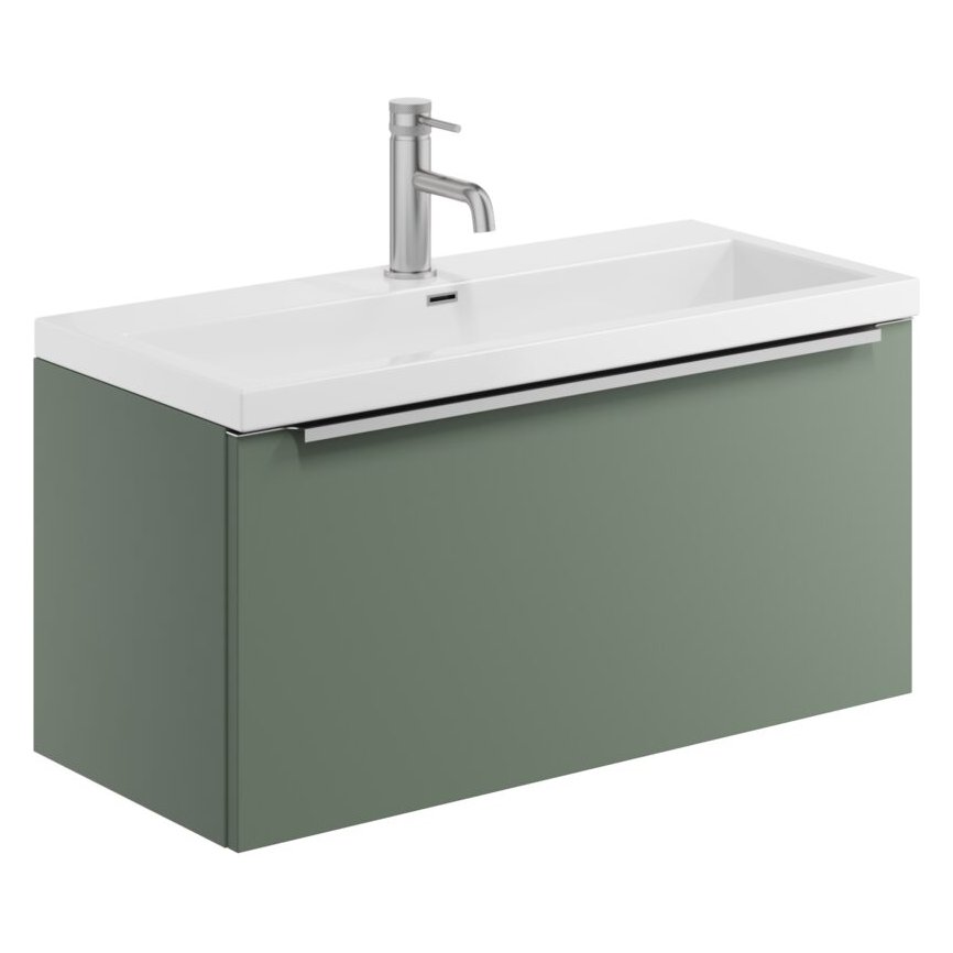 Muro Plus 800 Wall Hung Vanity Unit & Basin