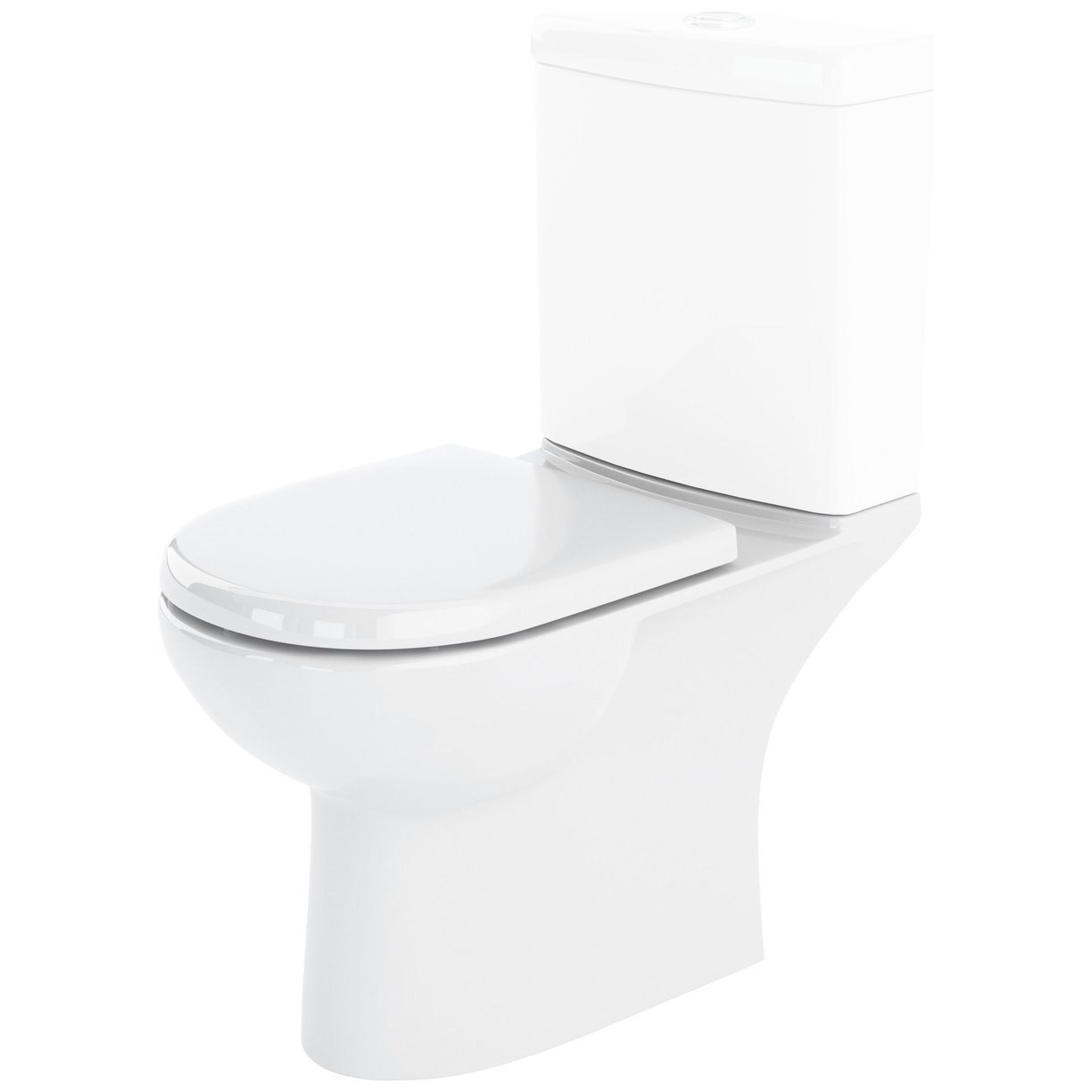 Short Projection Pan - White