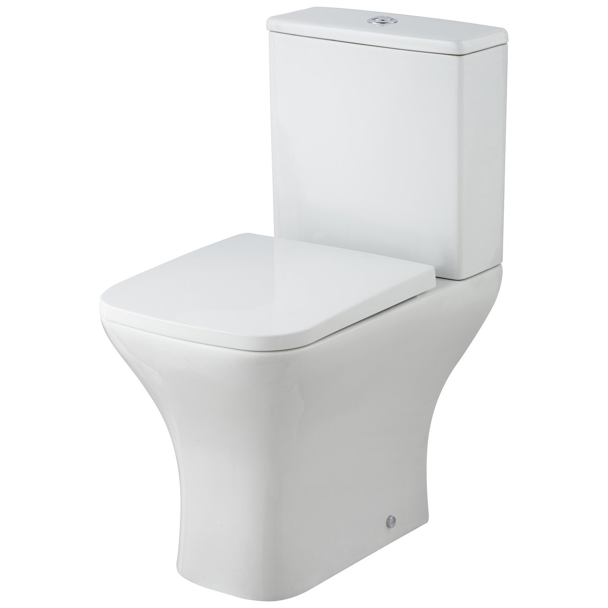 Cube Close Coupled Pan, Cistern & SC Seat