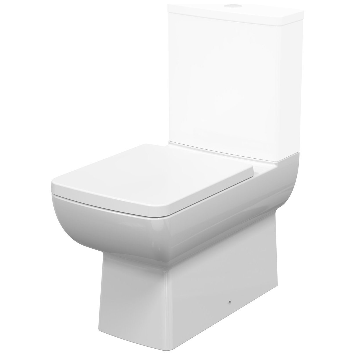 Flush To Wall CC Pan - White