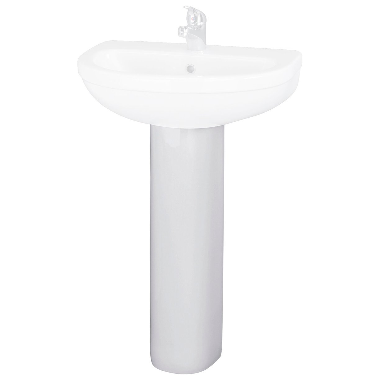 Ivo Pedestal - White